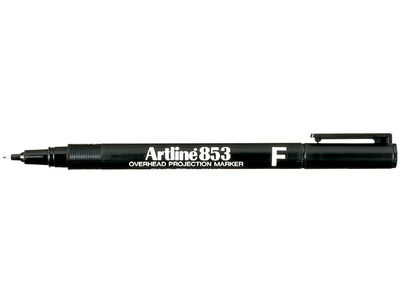 Rotulador artline retroproyeccion punta fibra permanente ek-853 negro -punta - Foto 2