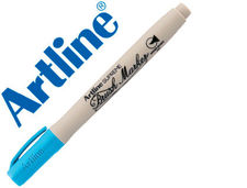 Rotulador artline supreme brush pintura base de agua punta tipo pincel trazo