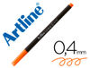 Rotulador artline supreme epfs200 fine liner punta de fibra naranja oscuro 0,4