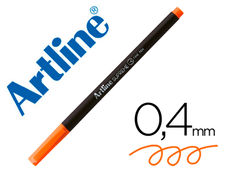 Rotulador artline supreme epfs200 fine liner punta de fibra naranja oscuro 0,4