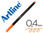 Rotulador artline supreme epfs200 fine liner punta de fibra naranja oscuro 0,4 - 1