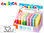 Rotulador carioca fluorescente color pastel expositor de 32 unidades colores - 1