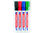 Rotulador edding para pizarra blanca 660 blister de 4 unidades colores surtidos - Foto 2