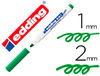 Rotulador edding para pizarra blanca 661 color verde punta redonda 1-2 mm
