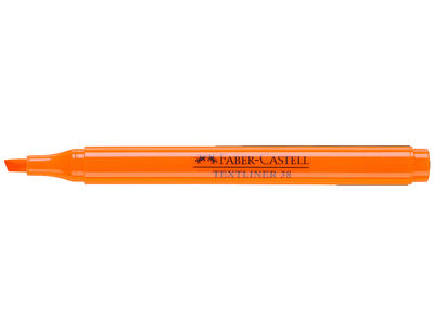 Rotulador faber fluorescente textliner 38 naranja - Foto 2