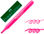 Rotulador faber fluorescente textliner 38 rosa - 1