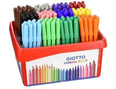 Rotulador giotto turbo color school pack de 144 unidades 12 colores x 12 - Foto 2