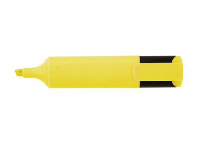 Rotulador greening fluorescente punta biselada amarillo - Foto 2