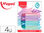 Rotulador maped fluorescente peps pastel con glitter estuche de 4 unidades - 1
