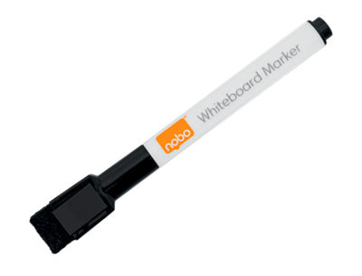 Rotulador nobo mini con borrador para pizarra blanca punta redonda 2 mm color - Foto 2