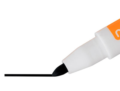 Rotulador nobo mini con borrador para pizarra blanca punta redonda 2 mm color - Foto 3