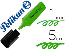 Rotulador pelikan fluorescente textmarker signal verde