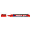 Rotulador permanente Edding 300 - punta cónica 1,5-3 mm (rojo)