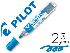 Rotulador pilot v board master para pizarra blanca azul tinta liquida trazo