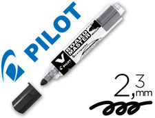 Rotulador pilot v board master para pizarra blanca negro tinta liquida trazo