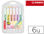 Rotulador stabilo fluorescente swing cool color pastel bolsa de 6 unidades - 1