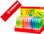 Rotulador stabilo fluorescente swing cool expositor de 48 unidades colores - 1