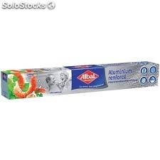 Rouleau aluminium alimentaire 30cmx30m avec boite distributrice