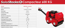 Rouleau compacteur 600KG