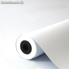 Rouleau de film PVC Roll-up blanc mat et brillant