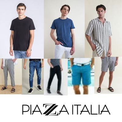 Roupas masculinas de verão piazza italia atacado