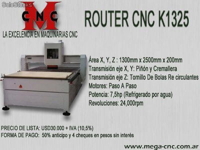 Router cnc k1325 - Foto 2