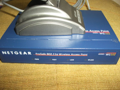 router netgear WG102 z anteną d-link ant240600 - Zdjęcie 2