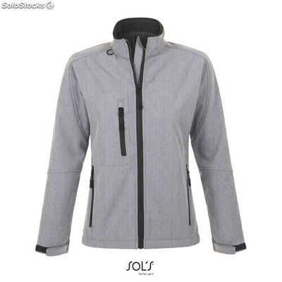 Roxy chaqueta ss mujer 340g gris jaspeado s MIS46800-gm-s