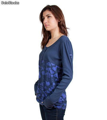 Roxy Niebieska koszula Kobiety - Zdjęcie 2