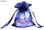 Royal-Blue Organza Bag Wedding Gift Favors for Decoration - 1