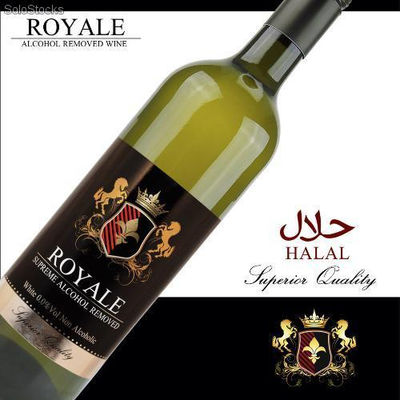 Royale vin blanc sans alcool halal