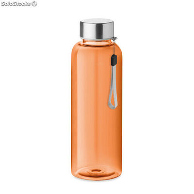 RPET bottle 500ml orange transparent MIMO9910-29