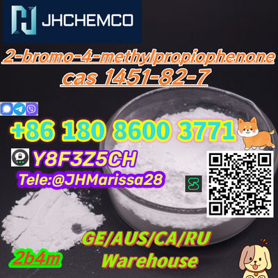 RU Stock CAS 1451-82-7 2-bromo-4-methylpropiophenone Threema: Y8F3Z5CH