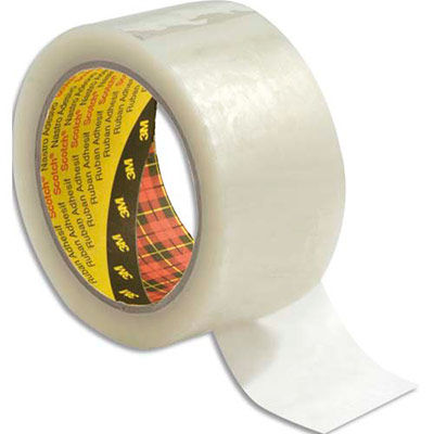 Ruban d'emballage Scotch - Ruban adhésif scellant Ruban d'emballage solide  pour colis et boîtes moyens à lourds - Ruban adhésif Ruban de réparation  transparent étanche extérieur 6 rouleaux (L 5 cm L