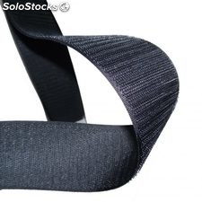 Ruban Velcro à Coudre, Mâle-Hook, Noir - Rouleau de 25m x 38mm