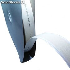 Ruban Velcro Adhésif Mâle-Hook, Blanc - Rouleau de 25m x 20mm