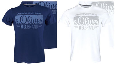 S.Oliver Herren T-Shirts Mix