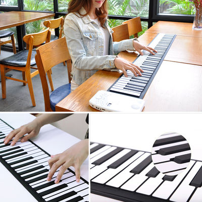 S61 Alta calidad portátil 61 teclas de piano flexible - Foto 4