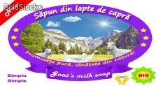 Sabonete de leite de cabra - 100% Made in Europe