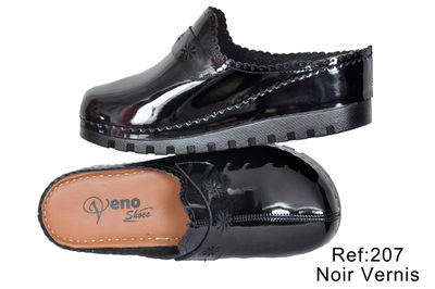 Sabot Médical Femme Compensé &amp;quot;VenoShoes&amp;quot; Vernis - Photo 4