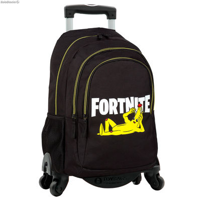 Sac à dos scolaire double compartiment Fortnite Crazy Banana + chariot Toybags
