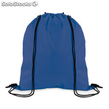 Sac cordon polyester 210D bleu royal MIMO9828-37