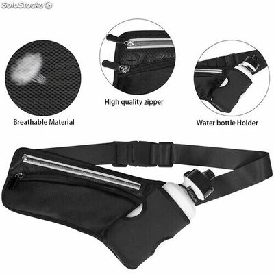 sac de taille fitness, ceinture de course, ceinture d&amp;#39;hydratation modèle 1 - Photo 3
