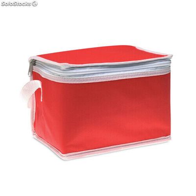 Sac iso pour 6 cannettes rouge MIMO7883-05