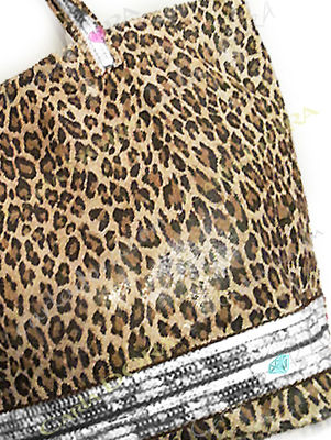 Sac main femme shopping cabas leopard, sac a main - Photo 2