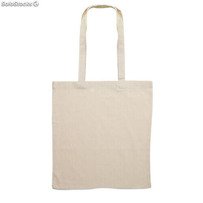 Sac shopping coton 140gr/m² beige MIMO9267-13