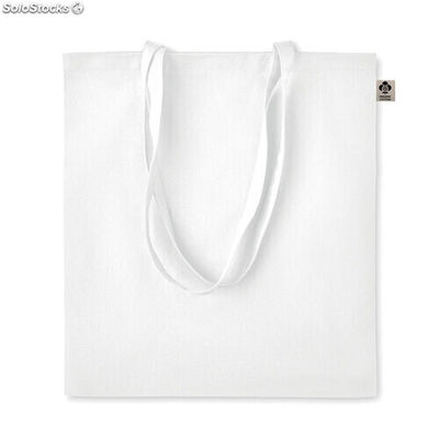 Sac shopping en coton organique blanc MIMO6189-06