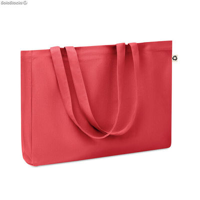 Sac toile recyclée 280 gr/m ² rouge MIMO6380-05