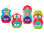 Sacapuntas maped plastico loopy totem 1 uso con goma colores surtidos decorado - 1