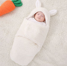 Saco de dormir para bebê, cashmere sintético, versão wrap